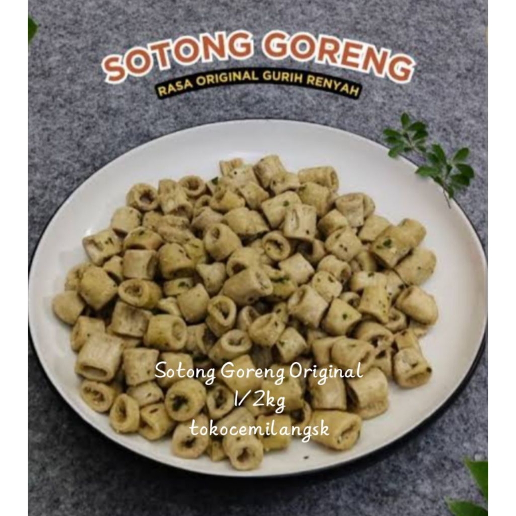 

Sotong Goreng Original 500gr Renyah Murah