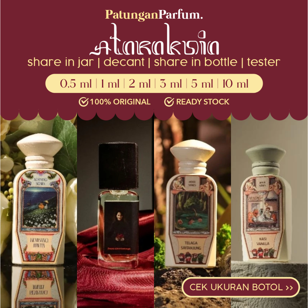 Decant Ataraksia - Nasi Vanilla Peri Gandamayit Telaga Sritanjung Kembang Juwita