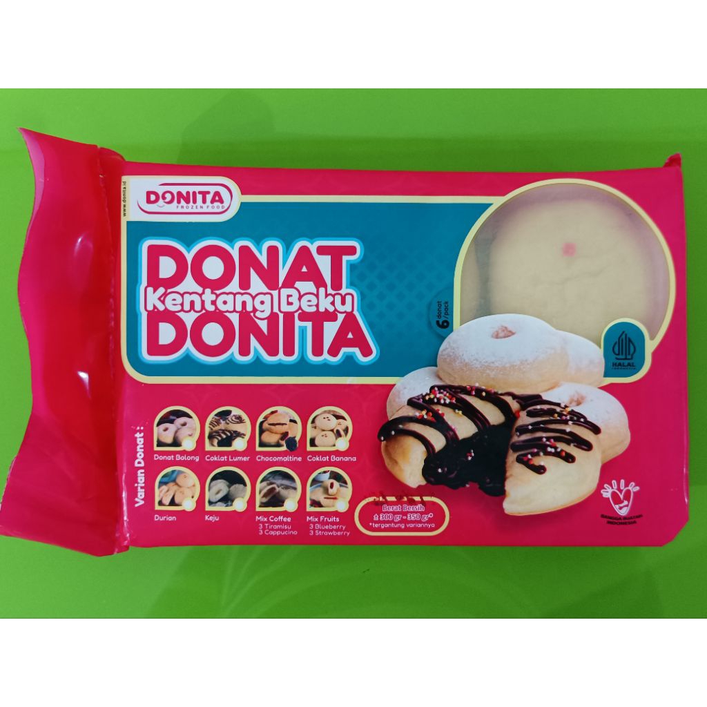 

Donat Kentang Filling Donita Frozen/Donat beku Donita