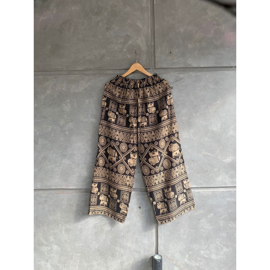 Kulot motif gajah terbaru terlaris termurah kulot rayon nyaman lembut halus kulot jumbo kulot kekini