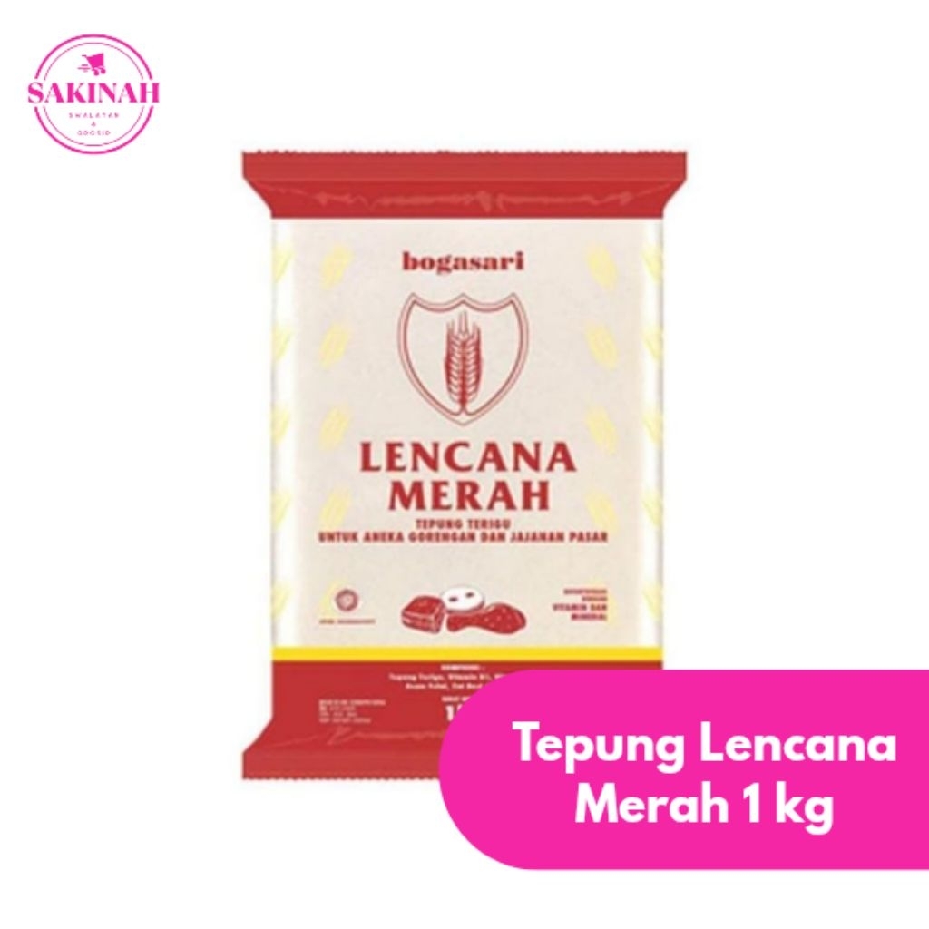 

Tepung Lencana Merah 1kg