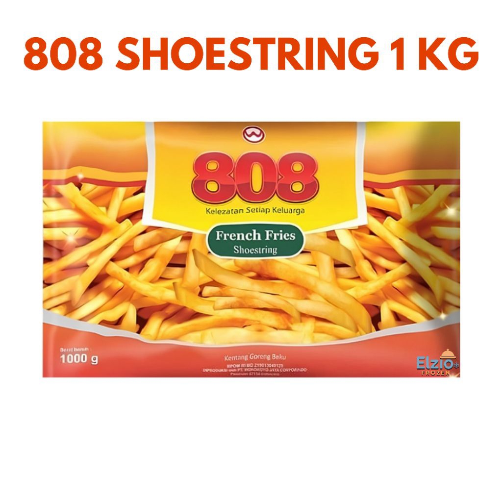 

Kentang Goreng Shoestring 500gr - Frozen French Fries Tipis | Praktis & Renyah | Cocok Air Fryer