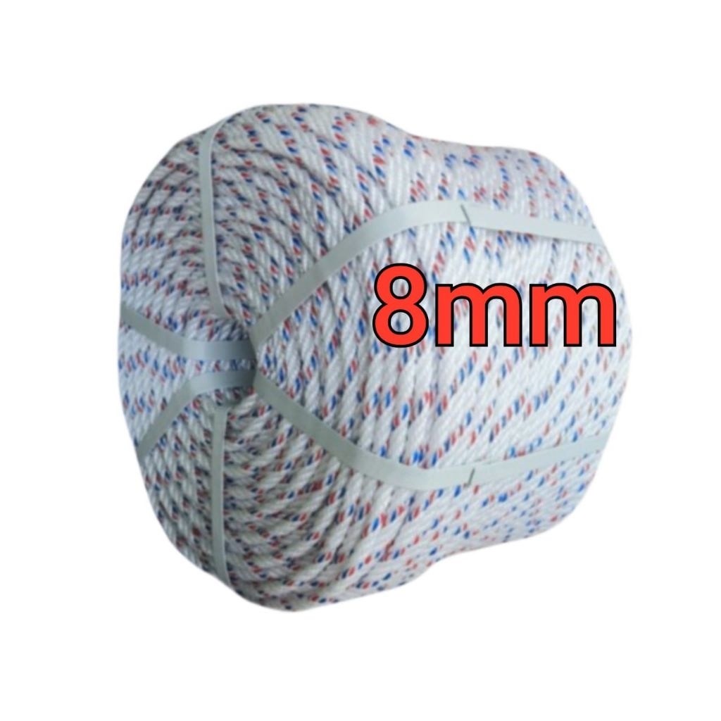 

tali tambang ppd 8mm ecer permeter