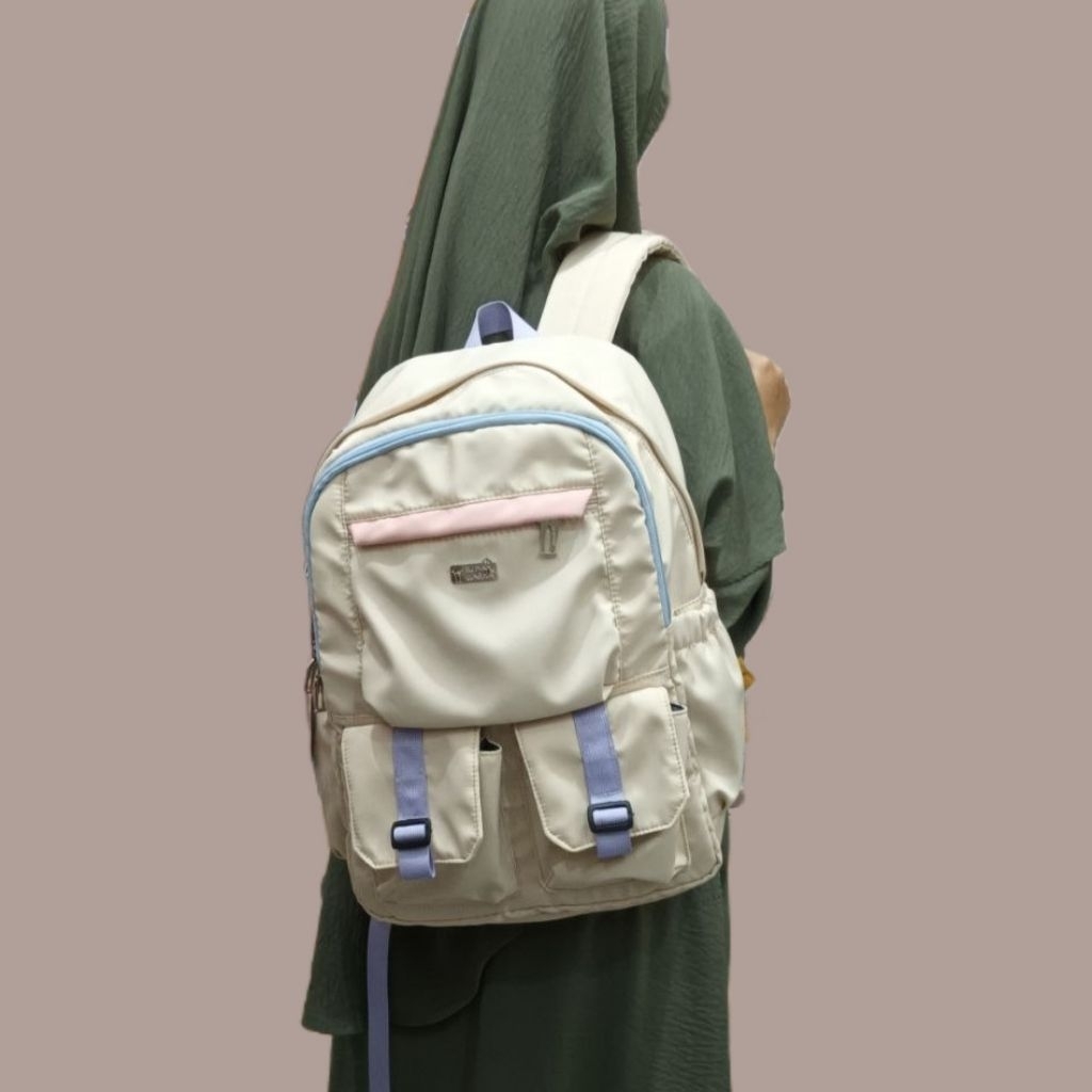 Tas Ransel Yukie Rumah Warna