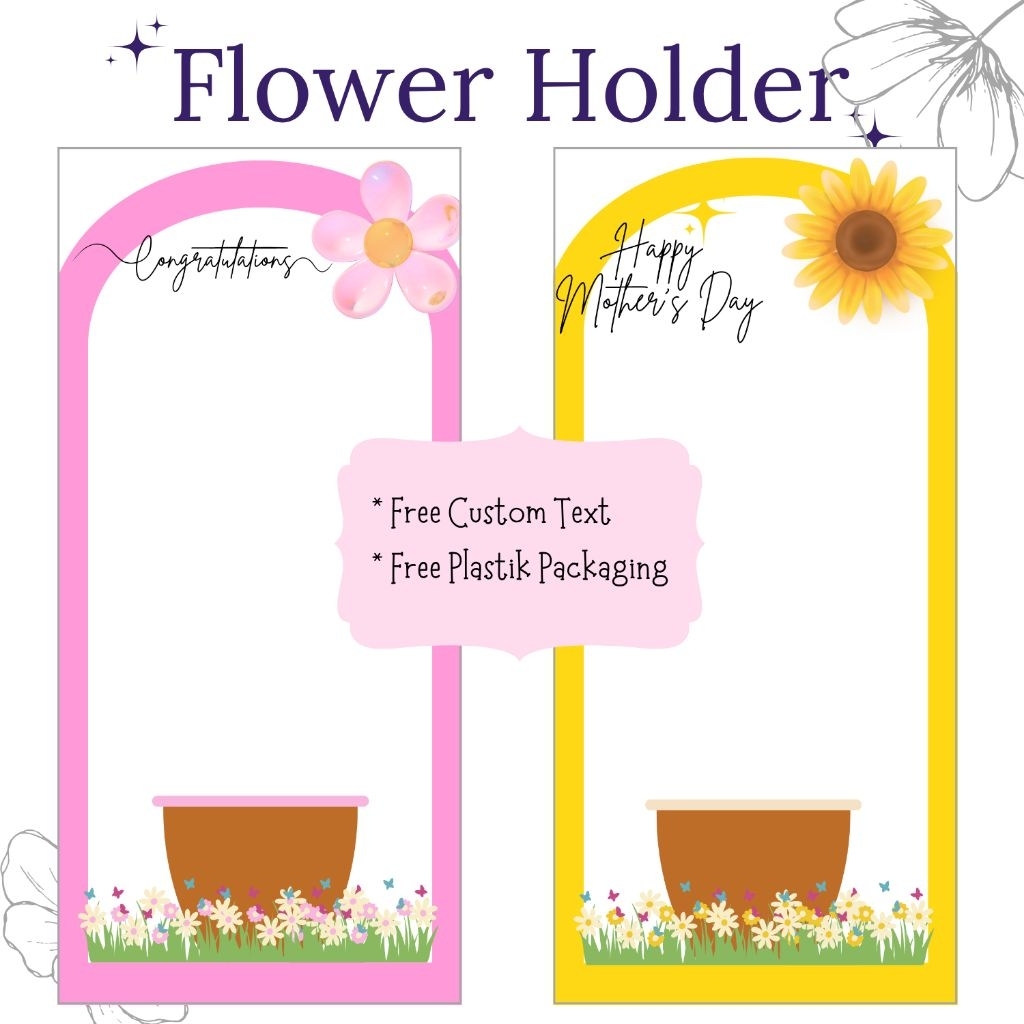 

[Part 1] Flower Card | Kertas Packing Bunga | Kertas Bunga | Flower Holder | Jedai Holder |Gift Card | Kertas Buket