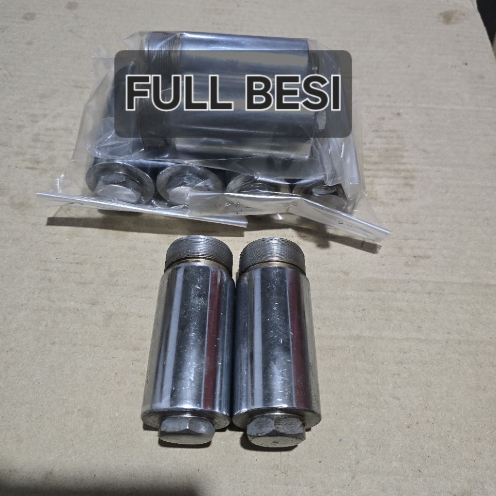 PROMO sambungan / Peninggi 7cm Shock Depan as 41mm Yamaha Byson Wr 155 Mt 25 R25 old bahan full besi