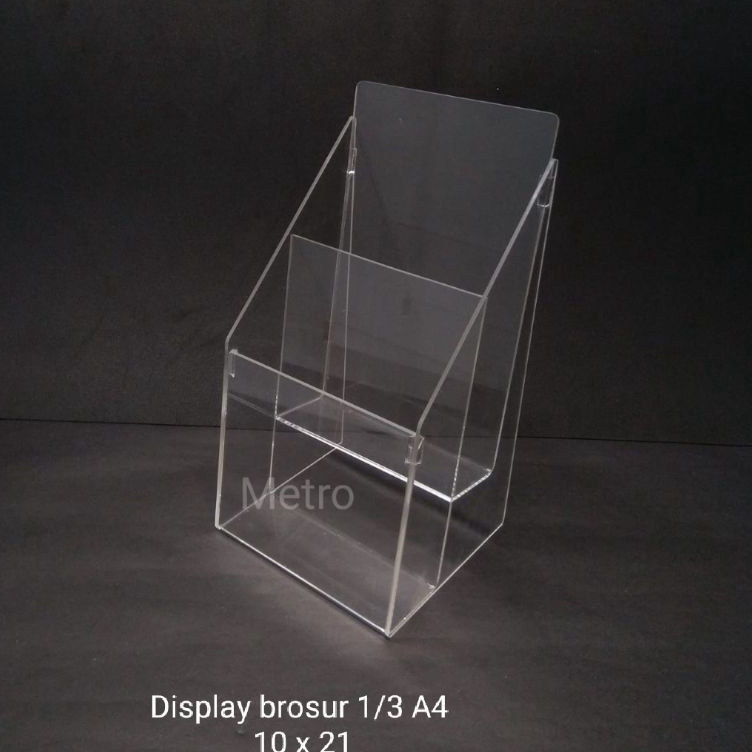 

KODE G54I Display brosur AcrylicAkrilik tempat brosur