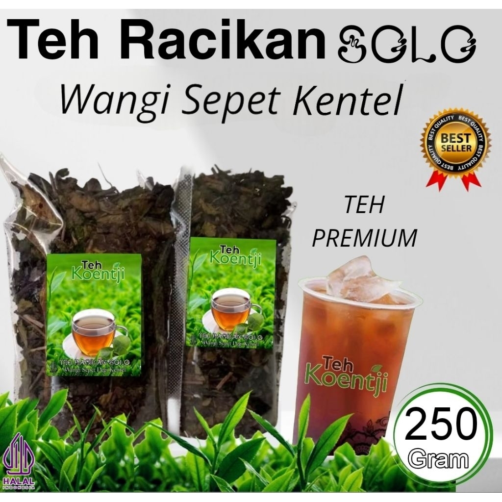 

Teh Koentji Teh Racikan Solo Wangi Sepet Kentel 250gr