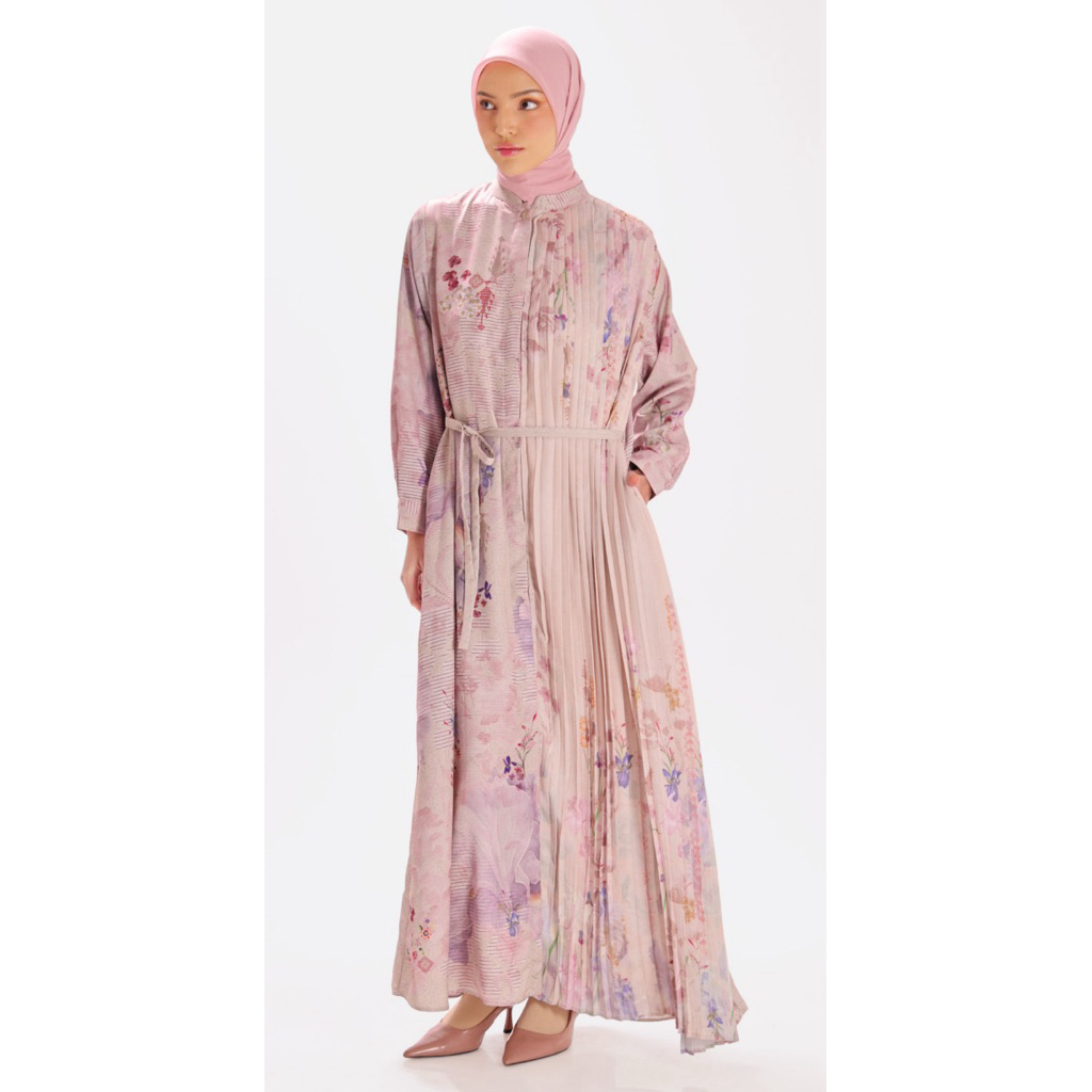 Emara Dress Riamiranda Adha 2025 RM Kaftan Gamis Wanita Muslim Ria Miranda