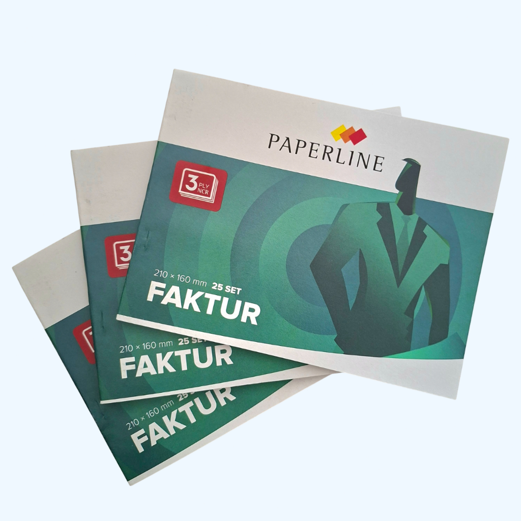 

(PCS) Buku Faktur 3 Ply NCR 210 x 160 mm 25 Set | Paperline
