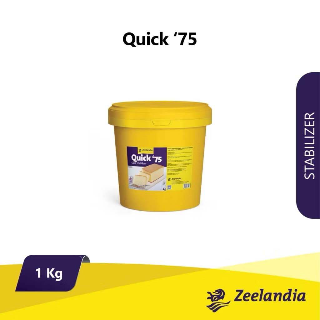 

Zeelandia Quick 75 Cake Stabilizer 1kg - SP Pengembang Kue