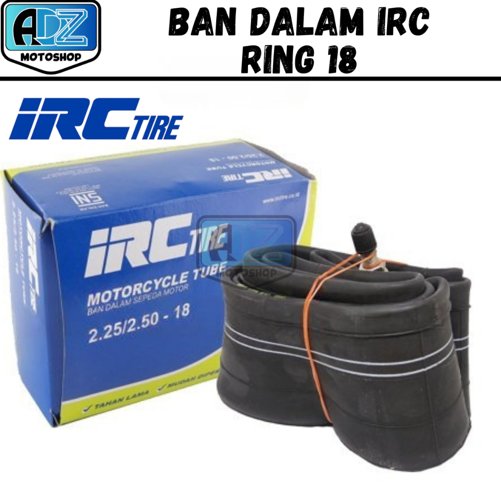 BAN DALAM 2.25 / 2.50 - 18 IRC RING 18 TIGER RXKING SCORPIO