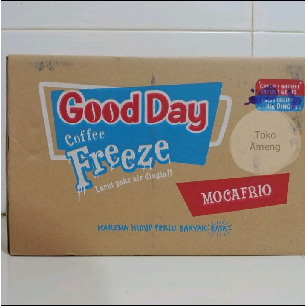 

GOOD DAY FREEZE MOCAFRIO | KARTON/ KARDUS | 120 Pcs