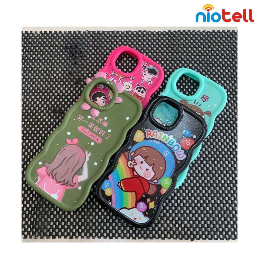 Softcase Oppo A3S Motif Karakter Kartun
