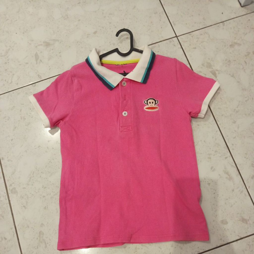 preloved kaos polo paul frank