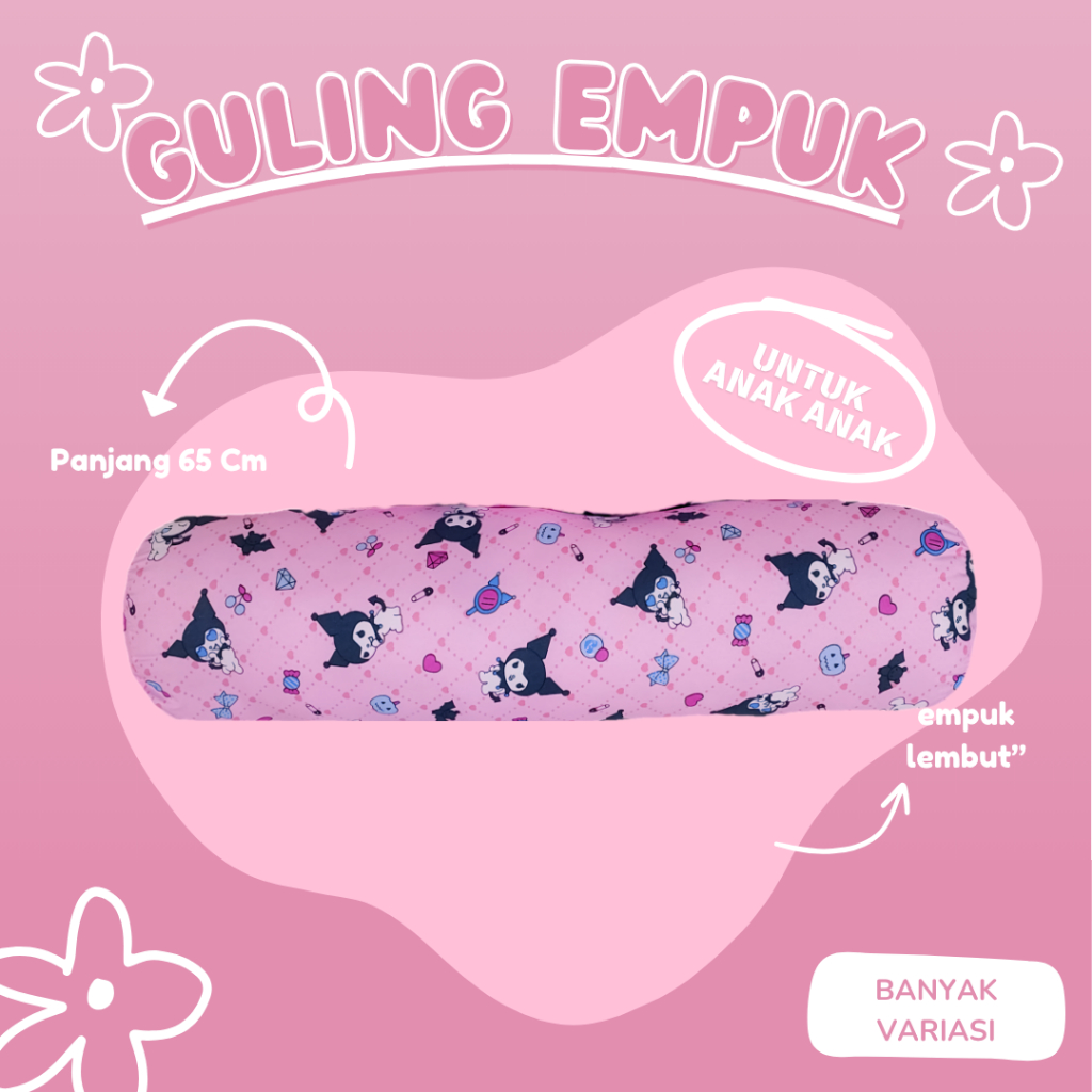 Guling Karakter Jumbo 65 cm Anak