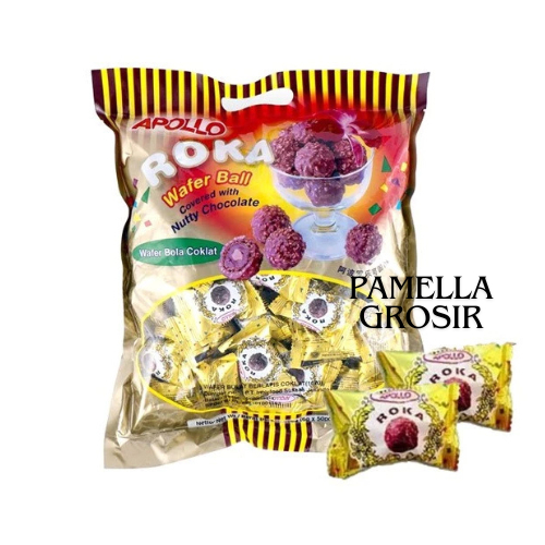 

SNACK COLAT ROKA WAFER BALL COKLAT 300 GR