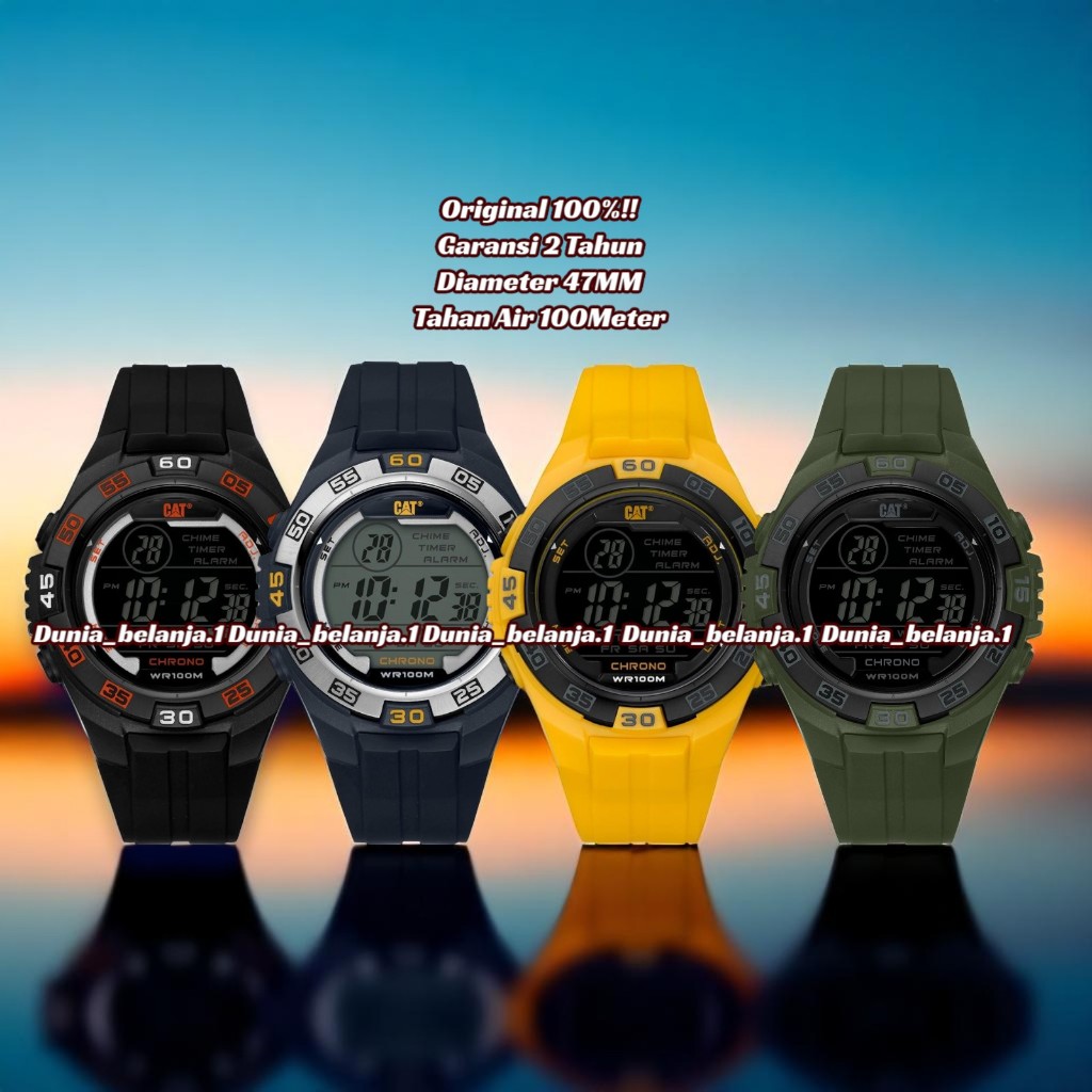 Original 100% Jam Tangan Pria CATERPILLAR Garansi Resmi 2 Tahun CAT OC.147.26.247 OC.147.27.147 OC.1