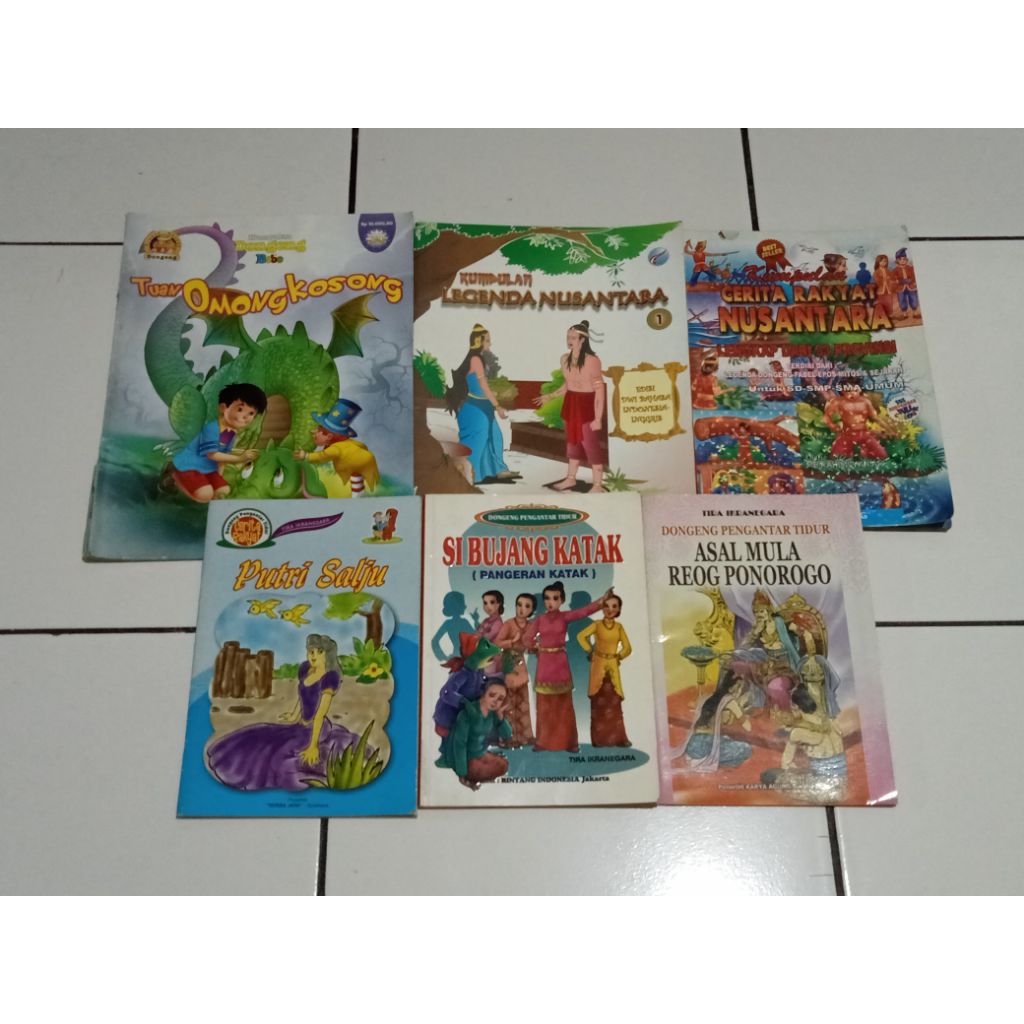 Buku Dongeng dan Cerita Rakyat