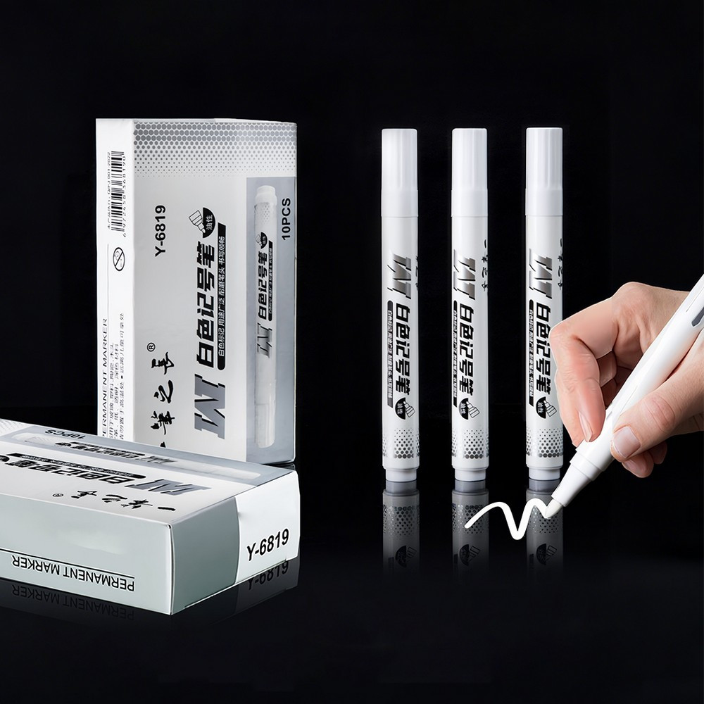 

Spidol Putih Pena Graffiti Tinta Permanen Tahan Air Tidak Luntur / Spidol Marker Putih Lukisan Sepidol Waterproof Stockami A121