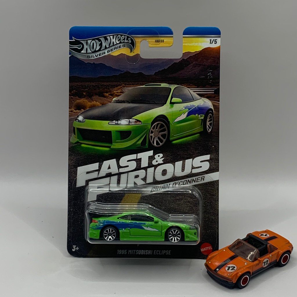 Hot Wheels Mitsubishi Eclipse Fast and Furious Brian