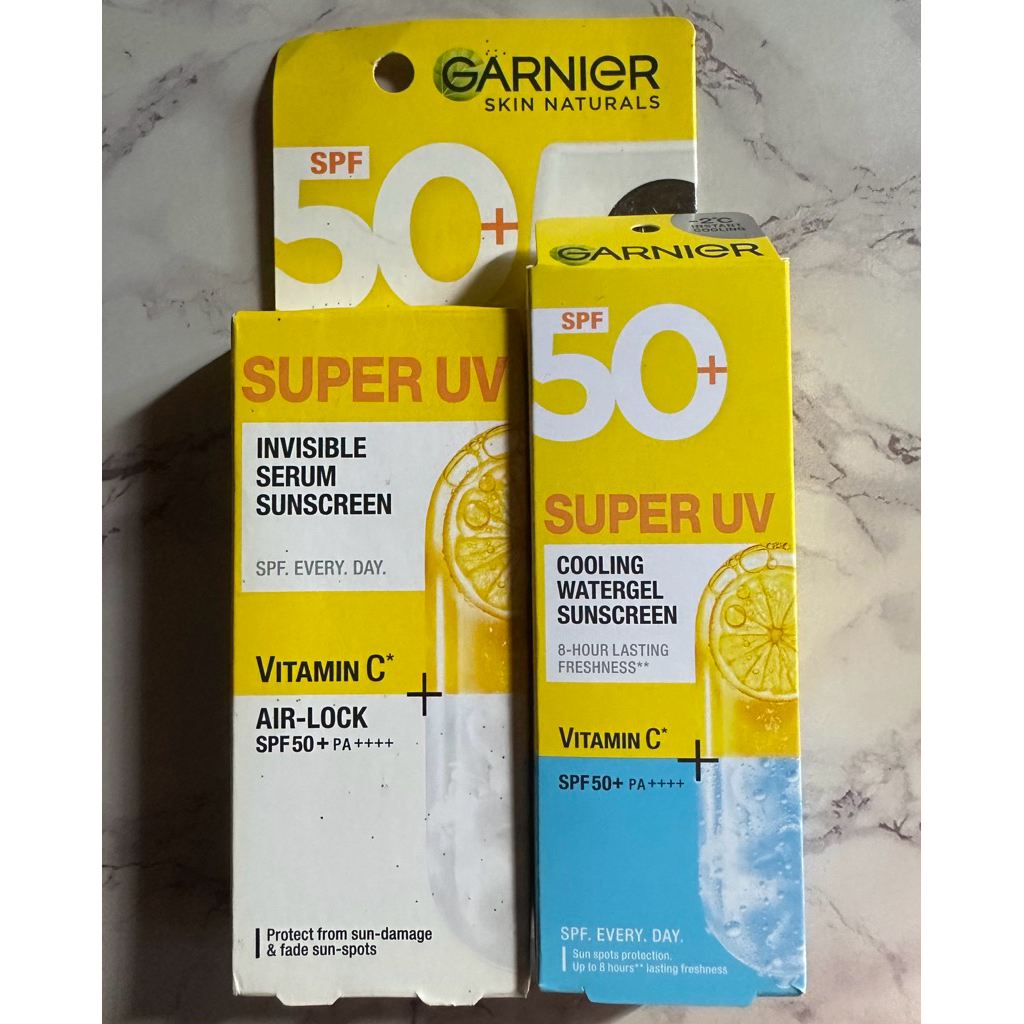Garnier Super UV Spot proof Sunscreen SPF 50+ PA+++ Skin Care – 30 ml Matte Finish Dan Natural Finis