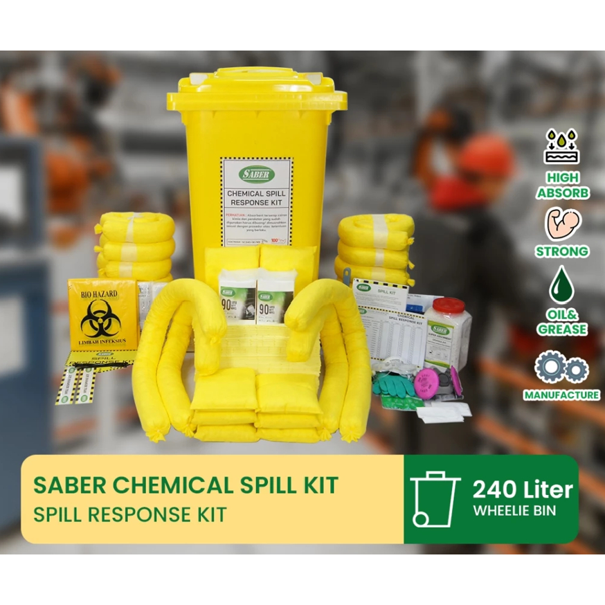 Chemical Spill Kit 240 Liter SABER