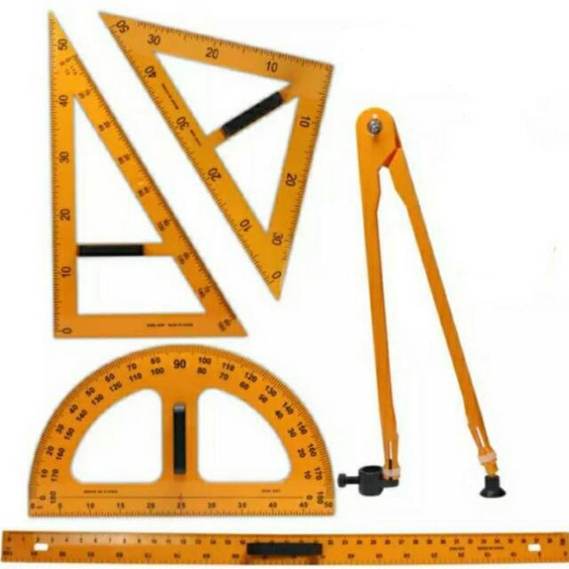 

PENGGARIS MISTAR PAPAN TULIS WHITEBOARD 100CM 1METER PLASTIK KUNING TEBAL