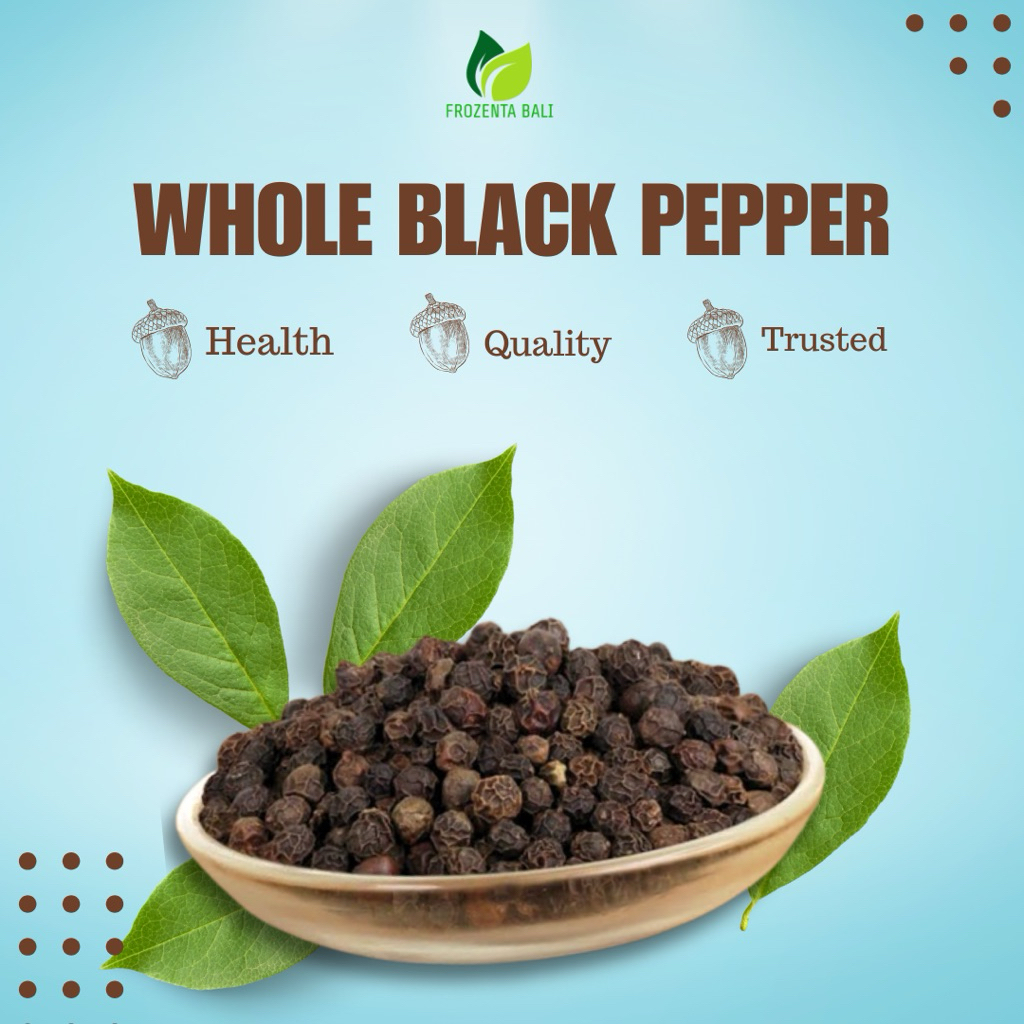 

Black pepper whole 500g