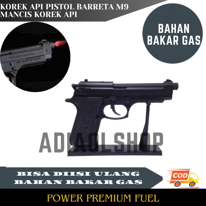KOREK API PISTOL BARETA M9 / MANCIS PISTOL / KOREK LAS KOREK BARA MANCIS PISTOL