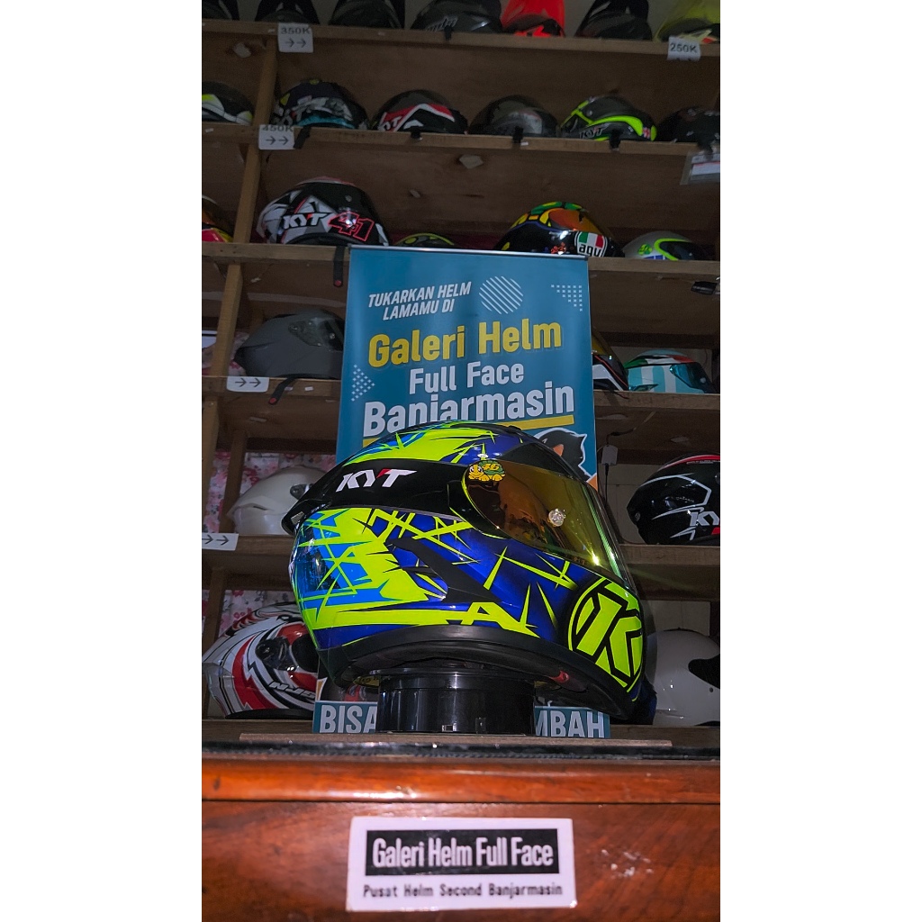 KYT FALCON SPIKE YELLOW SECOND