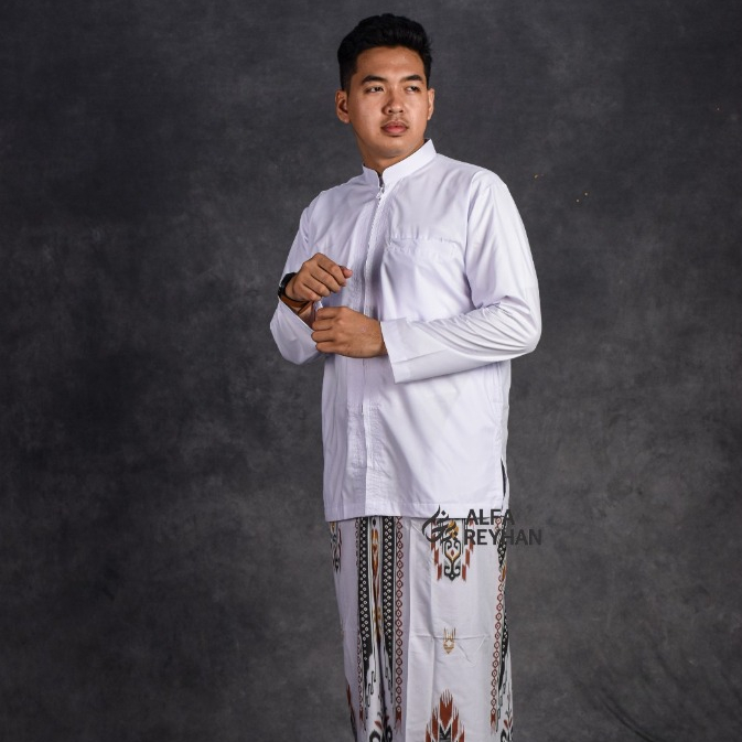 KOKO ZIPPER Baju koko jaket | Baju koko Resleting full model jaket polos Alfa reyhan