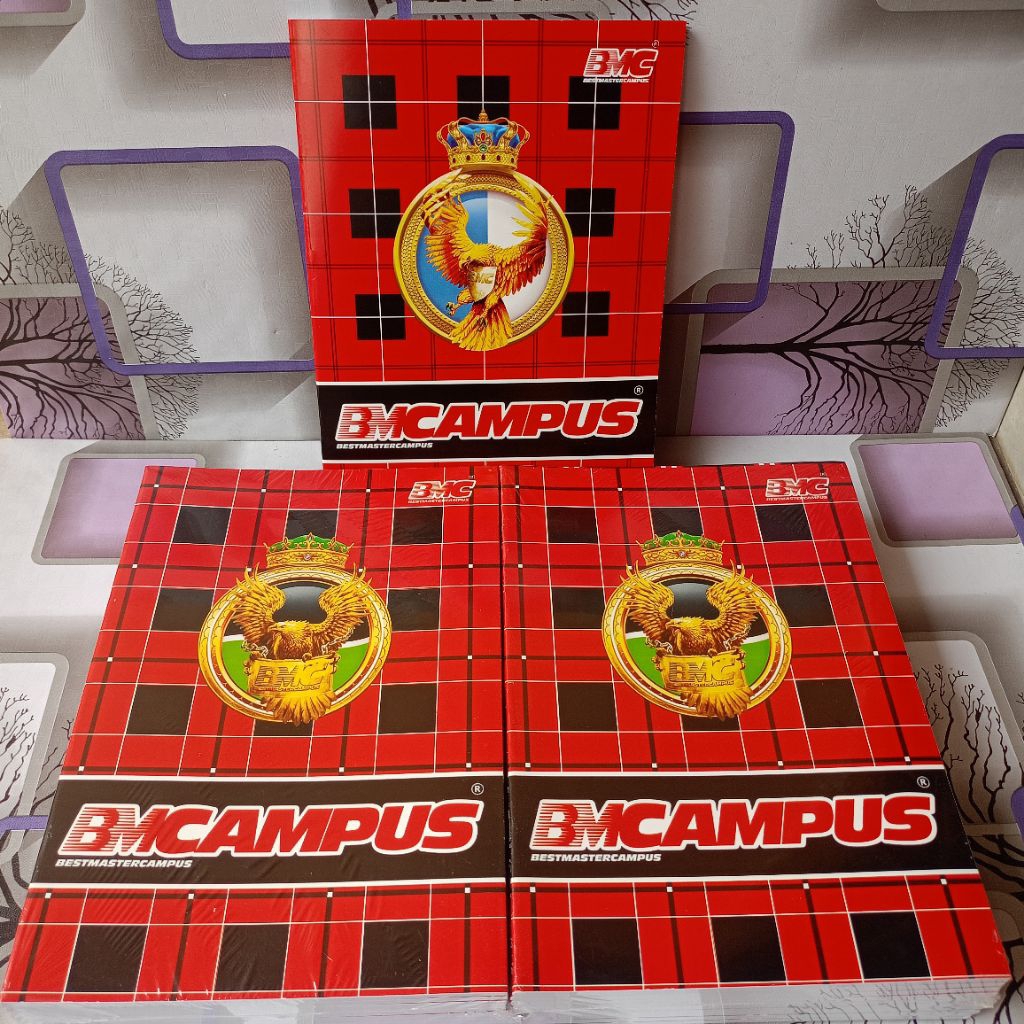 

Buku Tulis BMCAMPUS Isi 50 Lembar, (Isi 10 Pcs)
