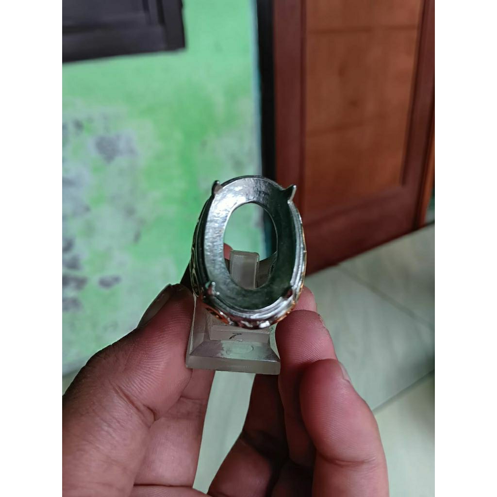 RING EMBAN CINCIN TITANIUM 30x20 size 9