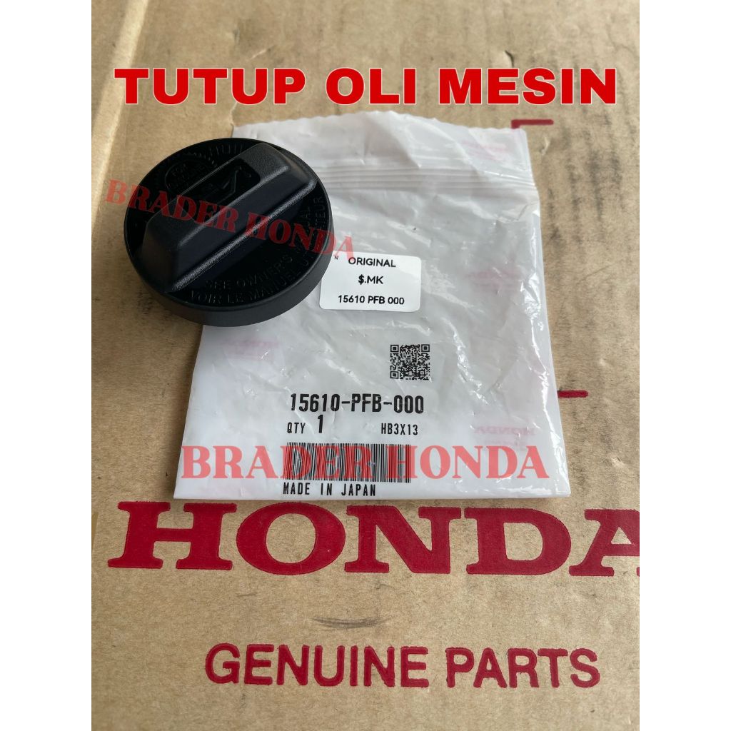 TUTUP OLI MESIN SEMUA MOBIL HONDA STREAM BRV ACCORD CRZ ODYSSEY JAZZ GD3 GE8 GK5 CITY CIVIC HRV BRIO