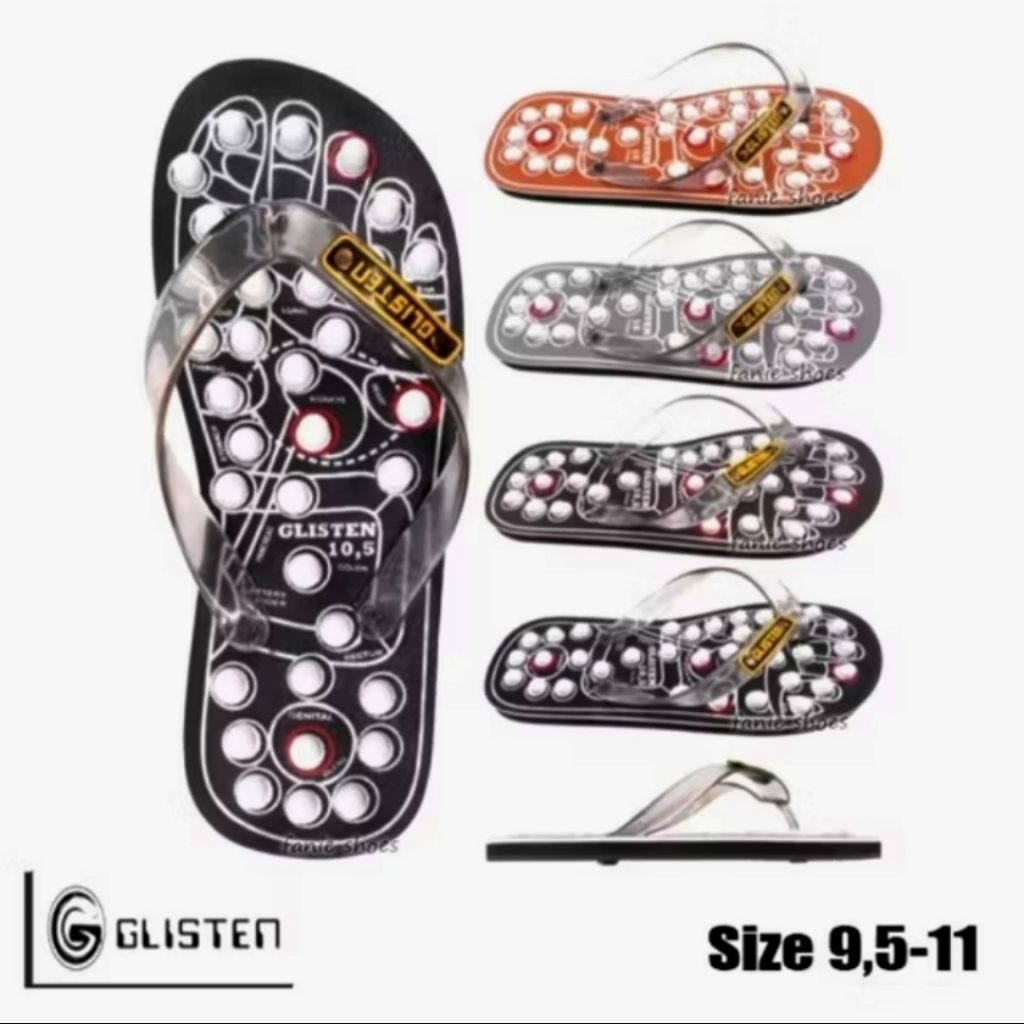 sandal terapi kesehatan sandal glisten duri besar