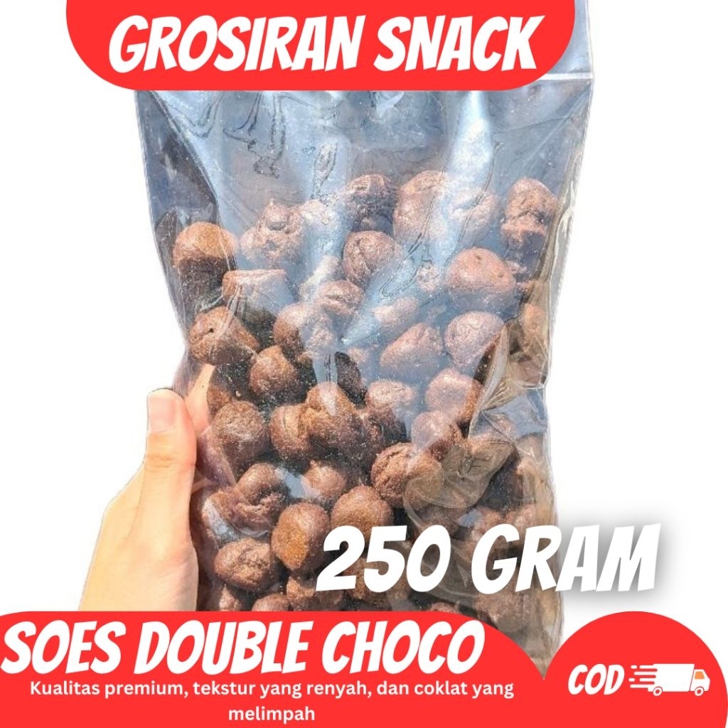 

250 GRAM Soes Double Choco (sarikaya)