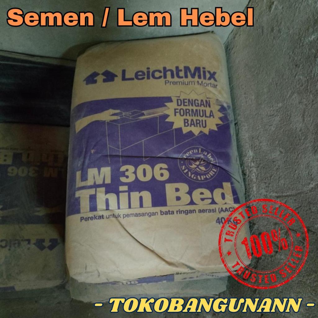 Lem Hebel Mortar Hebel Bata Ringan Murah Berkualitas 40 kg