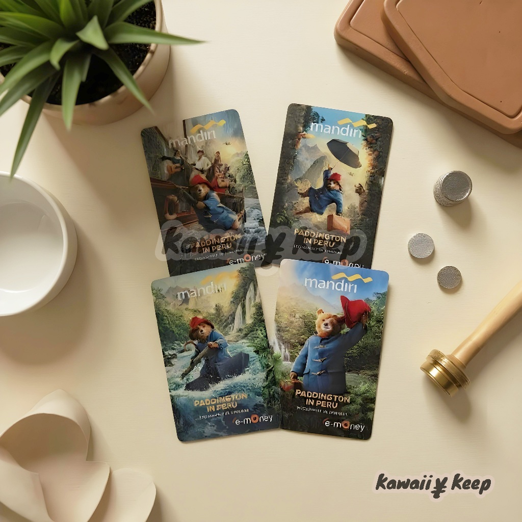 Kawaiikeep + Kartu etoll e-toll E-money emoney Kartu indomaret card e toll e-toll card emoney e mone