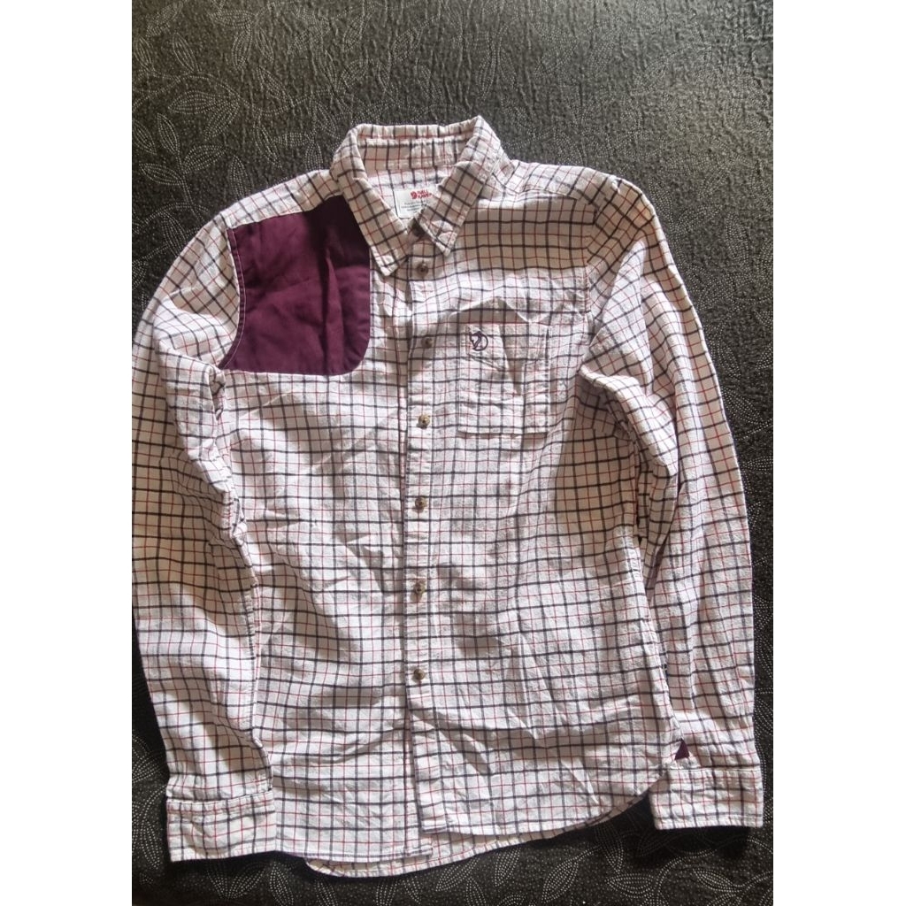 Kemeja Fjallraven Flannel Shirt LS Women original second