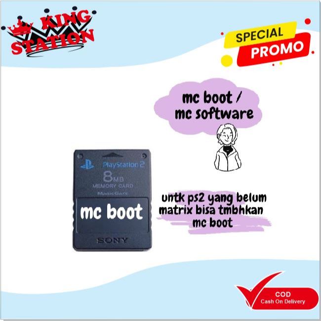 mc boot ps2 ps 2 playstation 2 PROMO