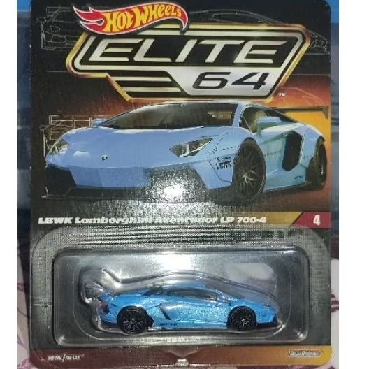 Hot wheels elite 64 LBWK lamborghini aventador