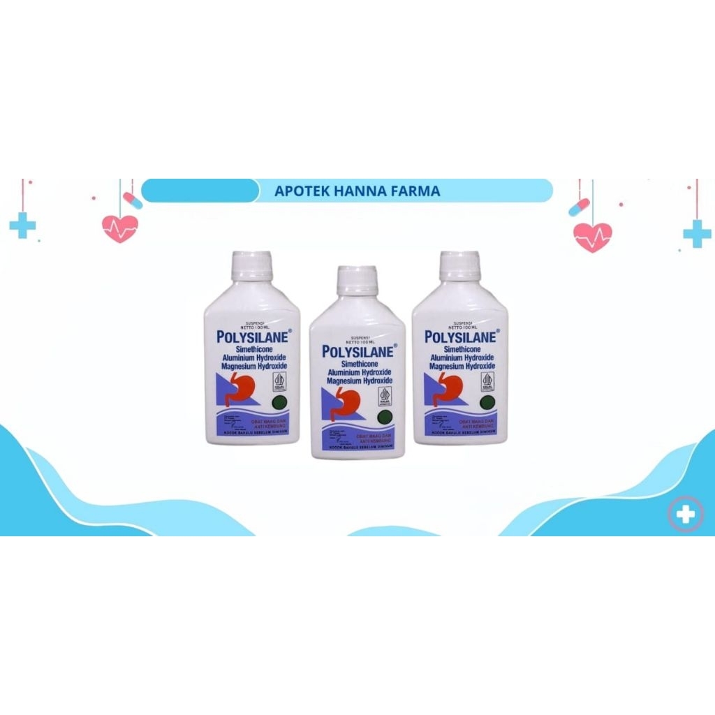

POLYSILANE SYRUP ISI 100 ML BOTOL