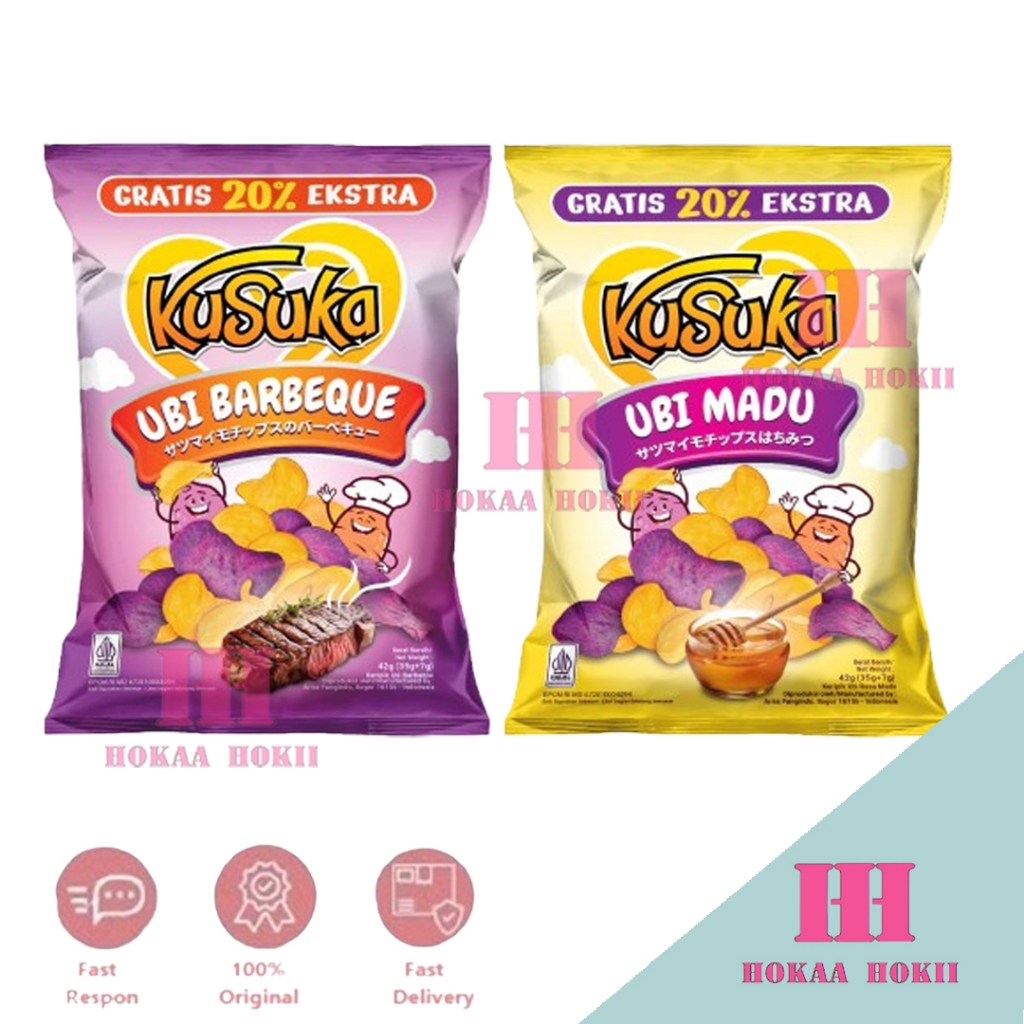 

Kusuka Keripik Ubi Madu & Bbq 42g