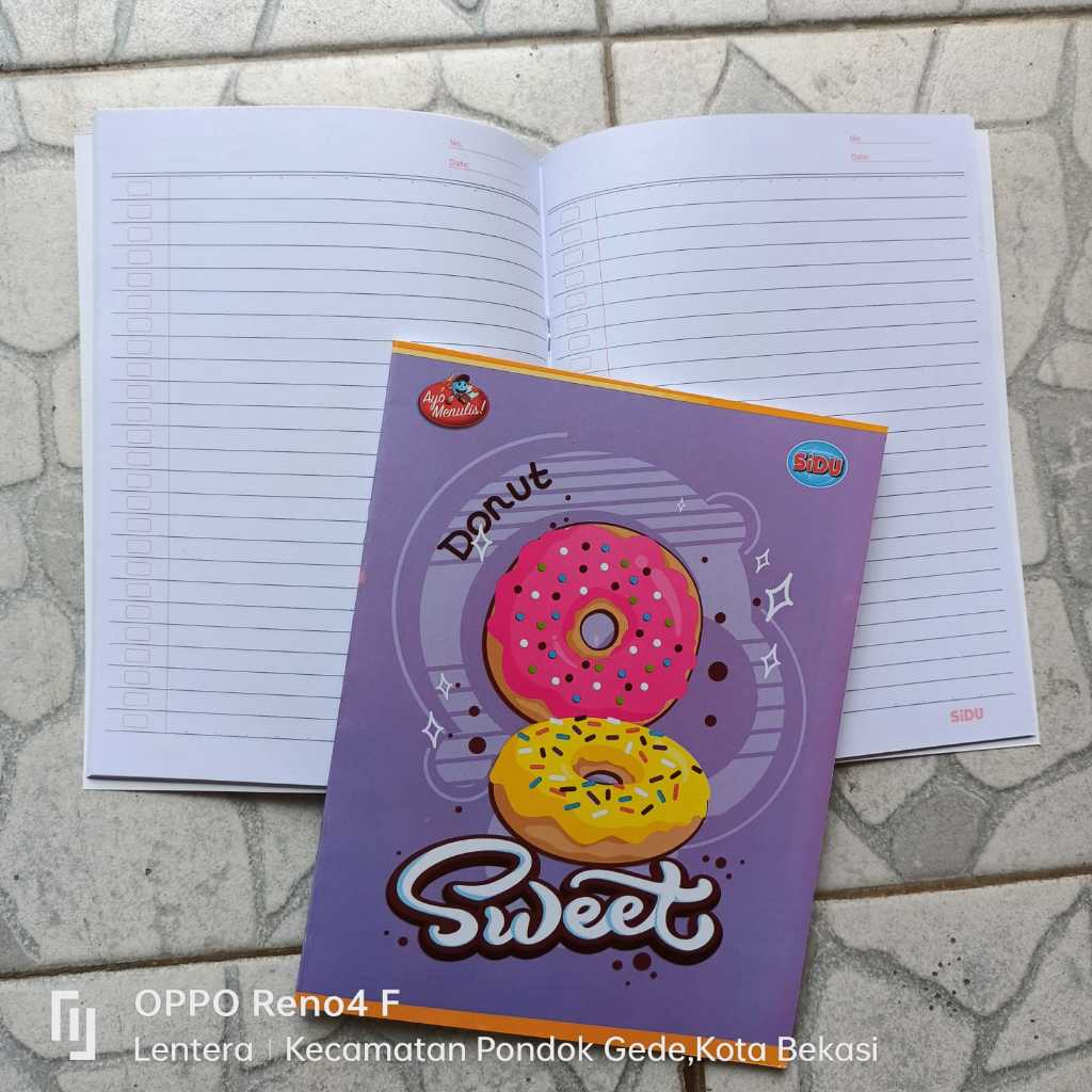 

Ay00! Buku Tulis SIDU Isi 58 / 38 Lembar