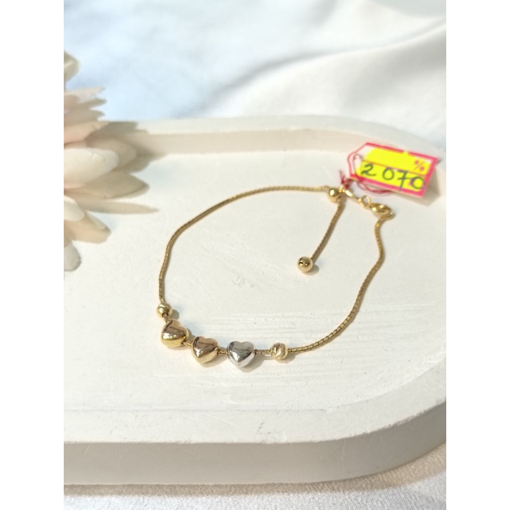 Gelang Emas Italy Santa Serut UBS 8k