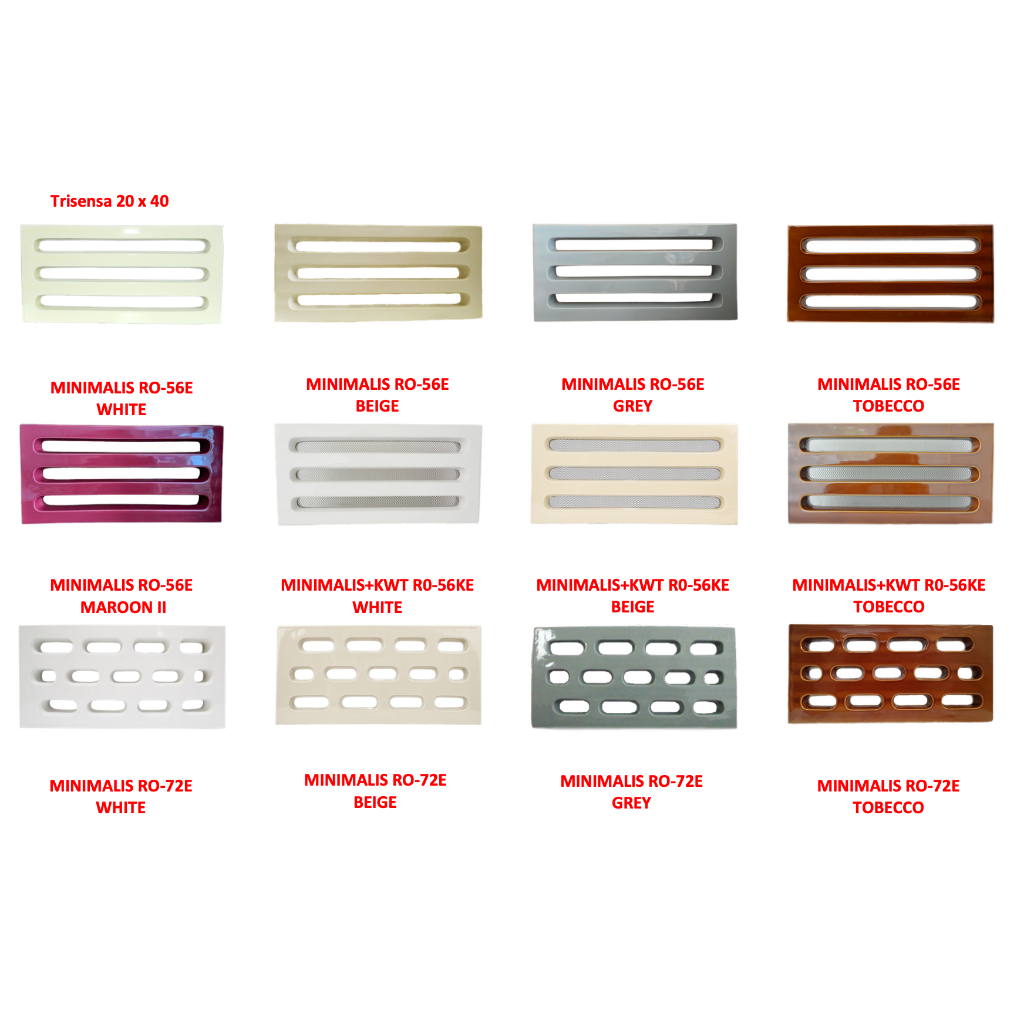 Roster Trisensa / Lubang Angin Lukis / Roster Keramik Lukis 20x40