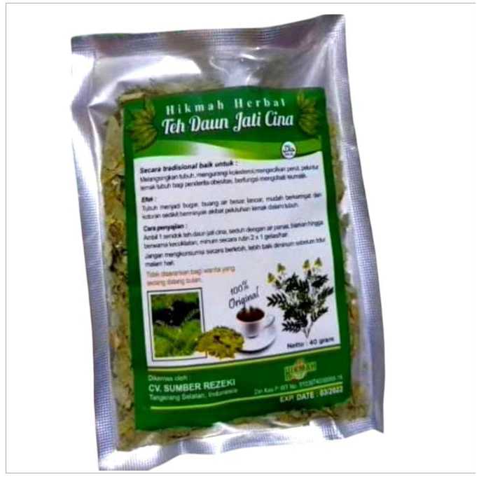 

Teh Daun Jati Cina Curah Kencono Sari | Jaticina Sliming Leaf 40gr