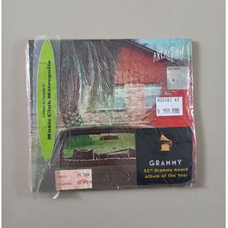 CD ARCADE FIRE - THE SUBURBS IMPORTED