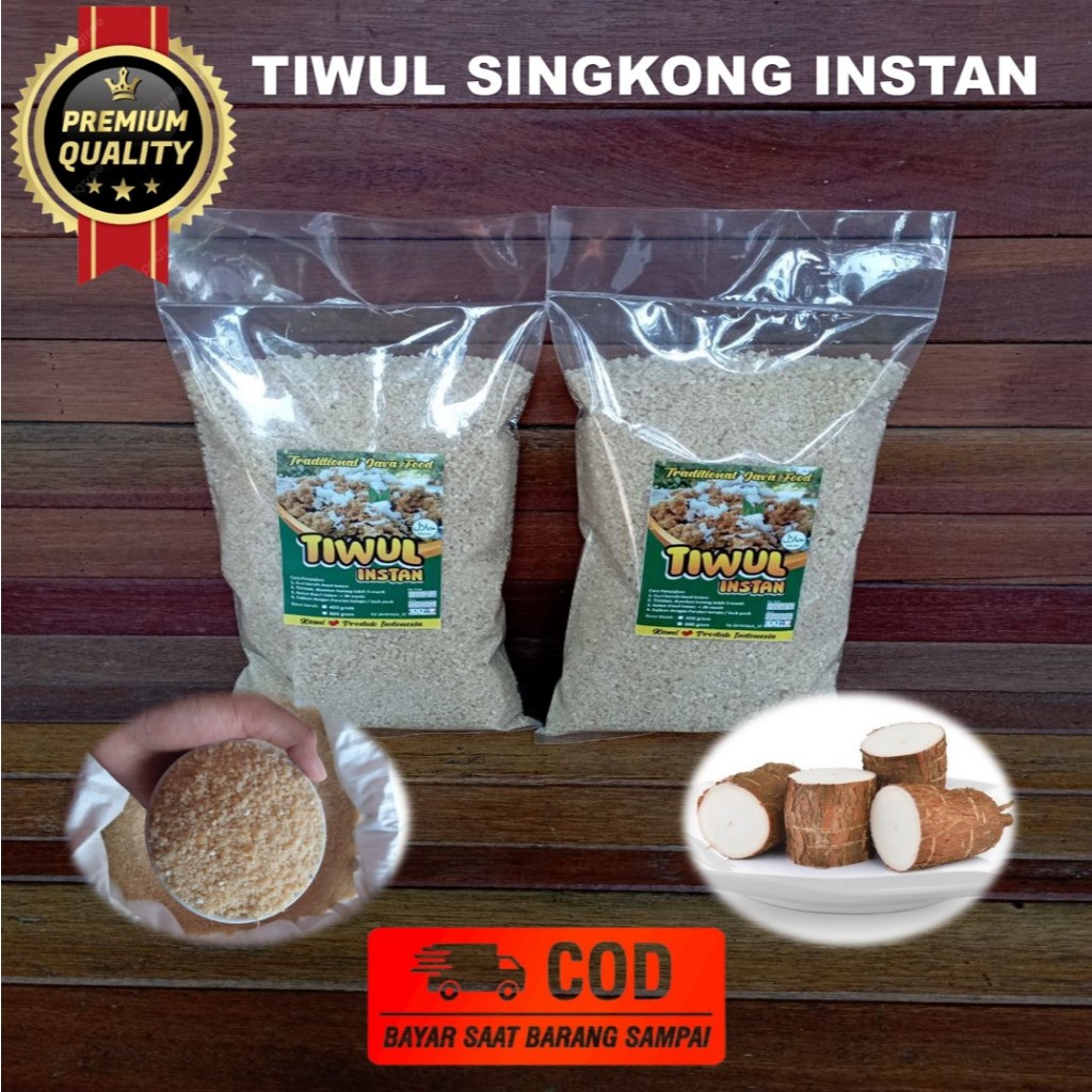 

Beras Oyek Instan Oyek Singkong Organik Asli